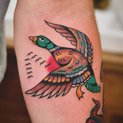 Sailor Jerry Duck Tattoo - Lachie Grenfell