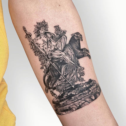 Statue Tattoo - Deanna Lee