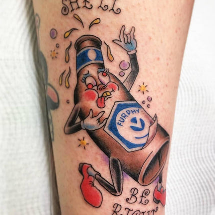 Furphy Beer Tattoo