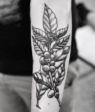 Fine Line Etching Style Tattoo From Wade Johnston