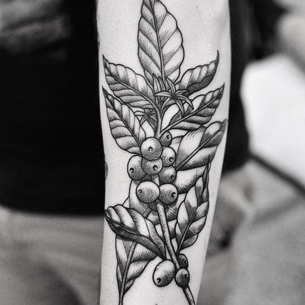 Fine Line Etching Style Tattoo From Wade Johnston
