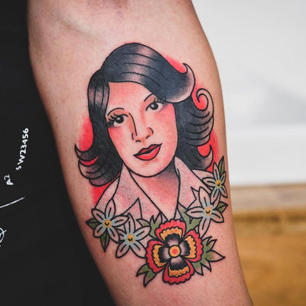 Traditional Portrait Tattoo - Kane Berry