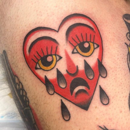 Bert Grimm Crying Heart By Jackson Liversidge