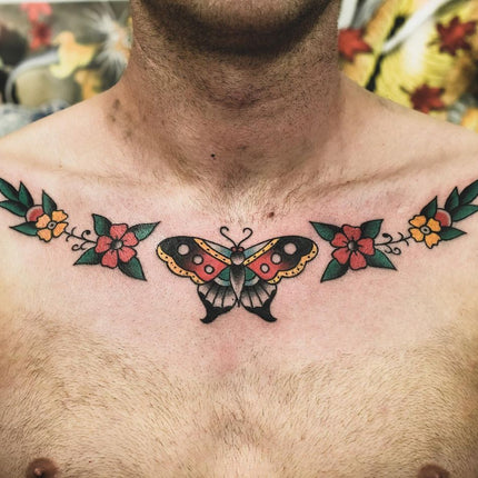Traditional Butterfly Collar/Chest Piece - Jimmy Lachmund