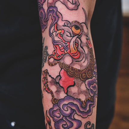 Baku folklore Irezumi Tattoo - Lachie Grenfell