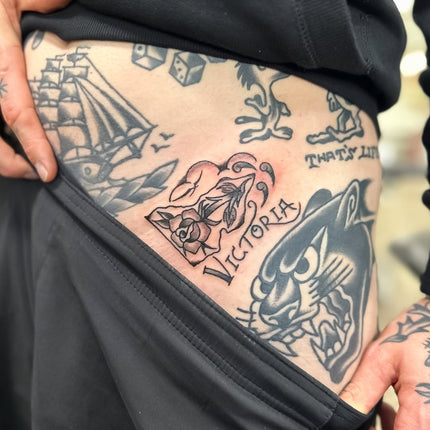 Classic Australiana Tattooing By Lewis Hussey