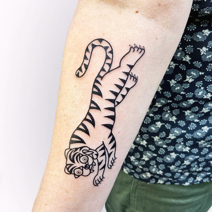Tiger Flash Tattoo - Deanna Lee