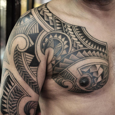Polynesian Tribal – Vic Market Tattoo