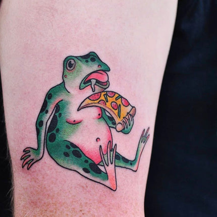 More Frog Flash Tattoos - Wade Johnston