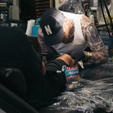 Tattoo Artist Lewis Hussey - Process