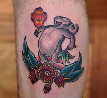 Blinky Bill Tattoo By Mark Lording