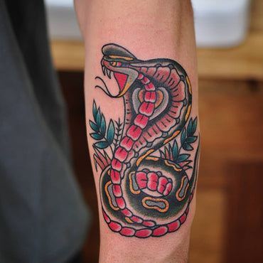 Cobra Snake Tattoo By Mark Lording