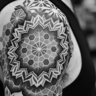 Gemoetric Mandala Tattoo