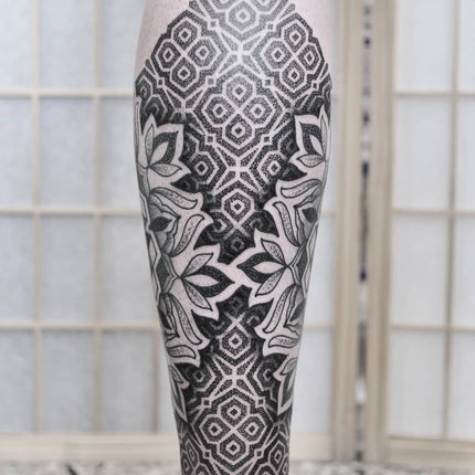 Geometric Tattoo Pattern