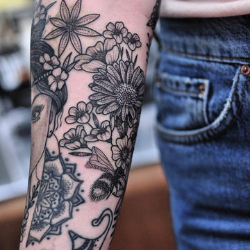 Fine Line Details By Melbourne Tattooist Chris Jones