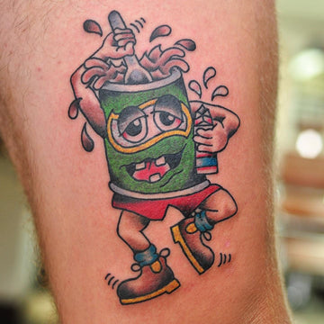 Milo Man Tattoo By Mark Lording