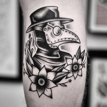 Plague Doctor Tattoo by Kane Berry