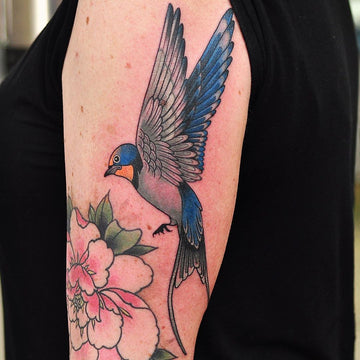 Blue Bird Tattoo - Wade Johnston