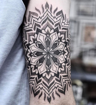 Intricate Mandala Tattoo - Chris Jones