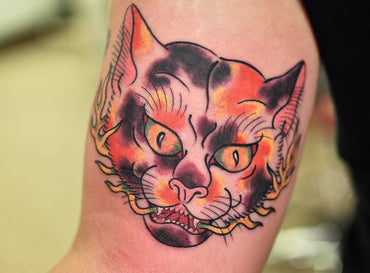 Bakeneko Yokai Tattoo - Lachie Grenfell