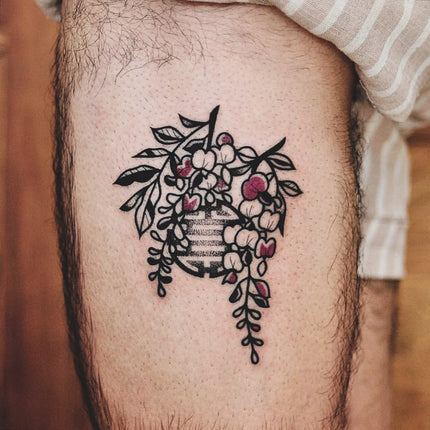 Symbolic Floral Tattoo - Deanna Lee