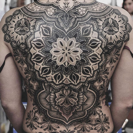 Ornamental Mandala Back Piece Tattoo - Chris Jones