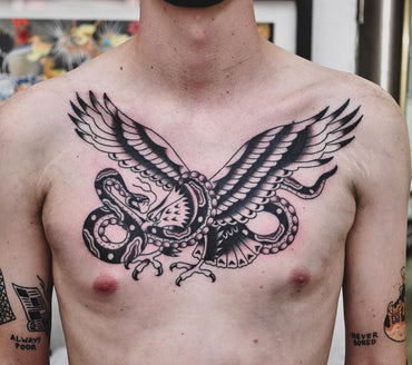 Black Traditional Chest Piece - Lachie Grenfell