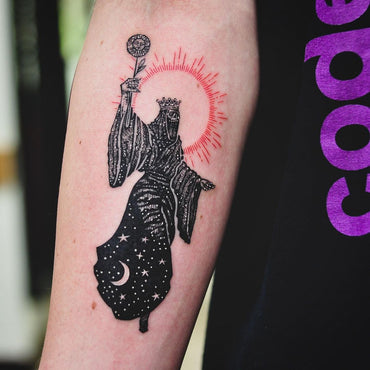 Micah Ulrich Reaper Tattoo - Deanna Lee