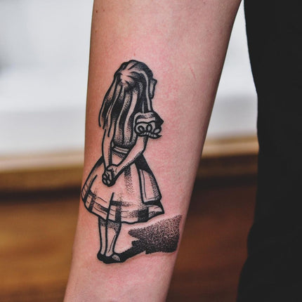 Alice In Wonderland Tattoo - Deanna Lee
