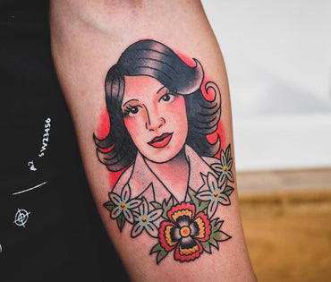 Traditional Portrait Tattoo - Kane Berry