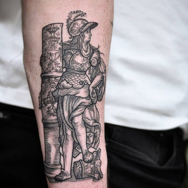 Woodcut Print Tattoo - Wade Johnston