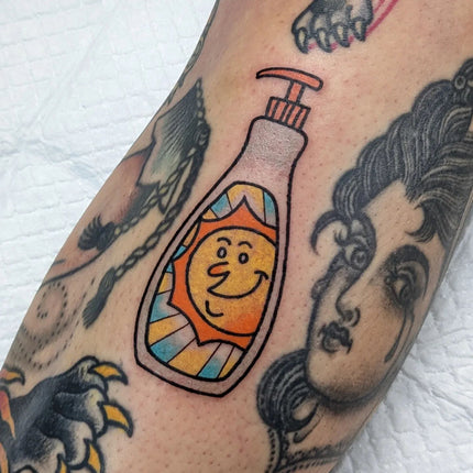Sunscreen Tattoo by Kane Berry