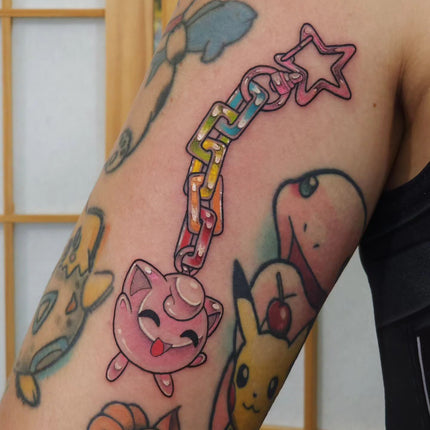 Nintendo Inspired Kirby Tattoo - By Noodz