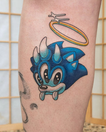 Sonic the Hedgehog Tattoo - Tattoo by Noodle Chu Osaurus