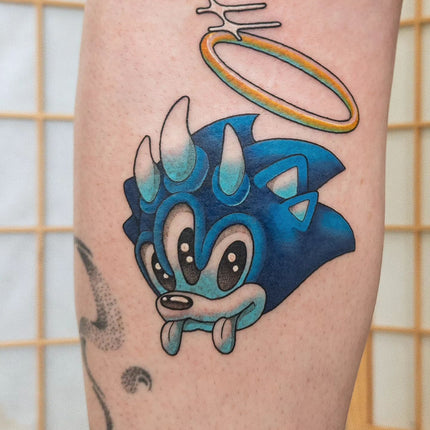 Sonic the Hedgehog Tattoo - Tattoo by Noodle Chu Osaurus