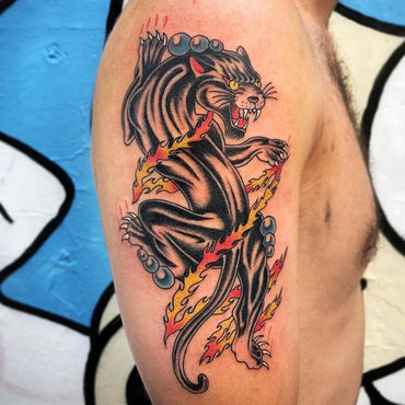 Crawling Panther Tattoo