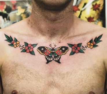 Traditional Butterfly Collar/Chest Piece - Jimmy Lachmund