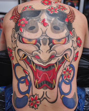 Hannya Back Piece - Lachie Grenfell