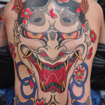 Hannya Back Piece - Lachie Grenfell