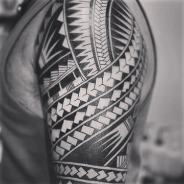 Freehand Tribal Tattoo