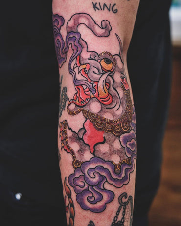 Baku folklore Irezumi Tattoo - Lachie Grenfell