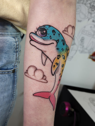 Dolphin Tattoo by Noodz