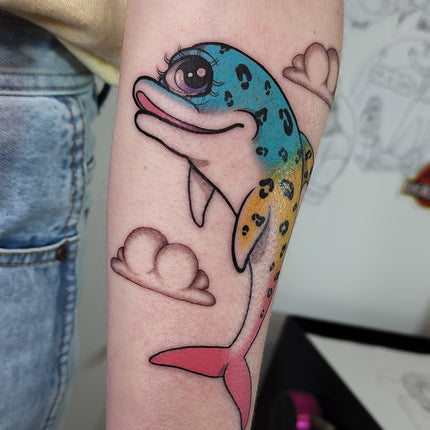 Dolphin Tattoo by Noodz