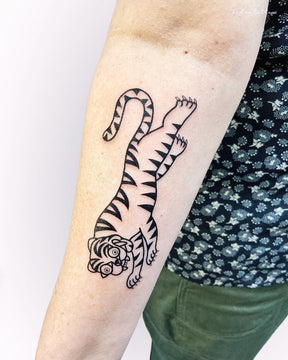 Tiger Flash Tattoo - Deanna Lee