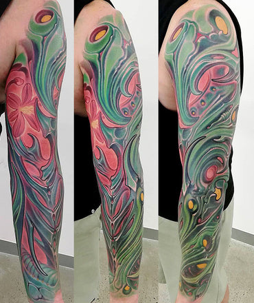 Bio Mech Sleeve Tattoo - Adrian Dominic