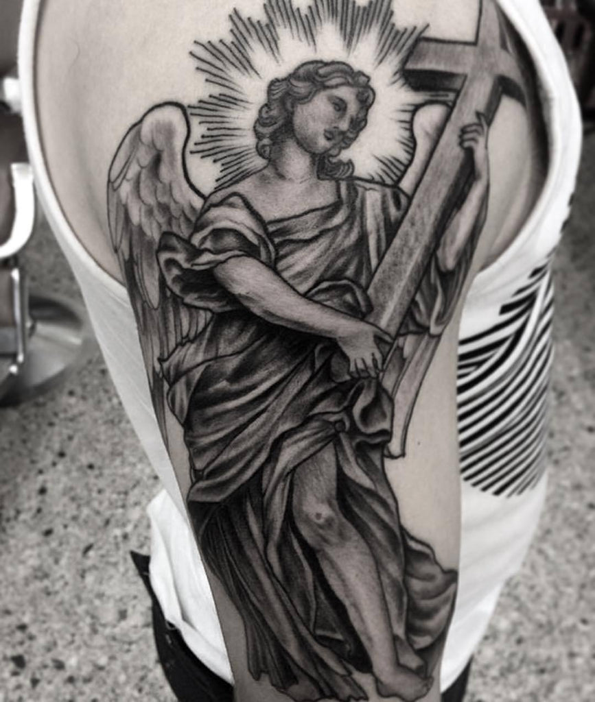 Religious Statue – Vic Market Tattoo