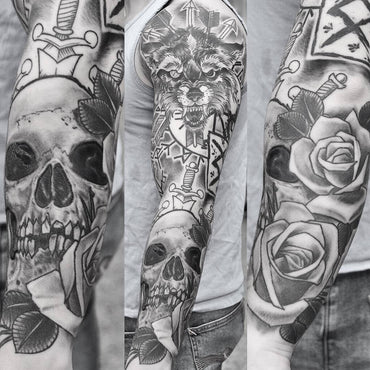 Roses and Skulls